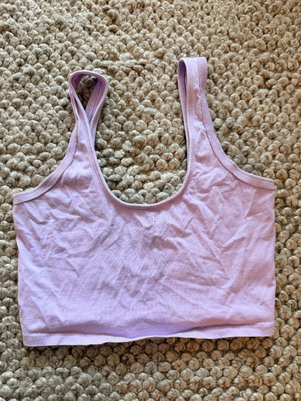 Free People Movement Lavender Bra Top Size Small